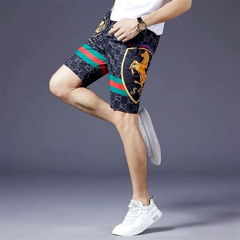 Shorts Gucci Seta per Uomo 